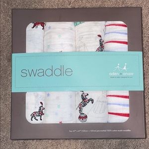 Aden & Anais Swaddle Blankets - Circus Theme